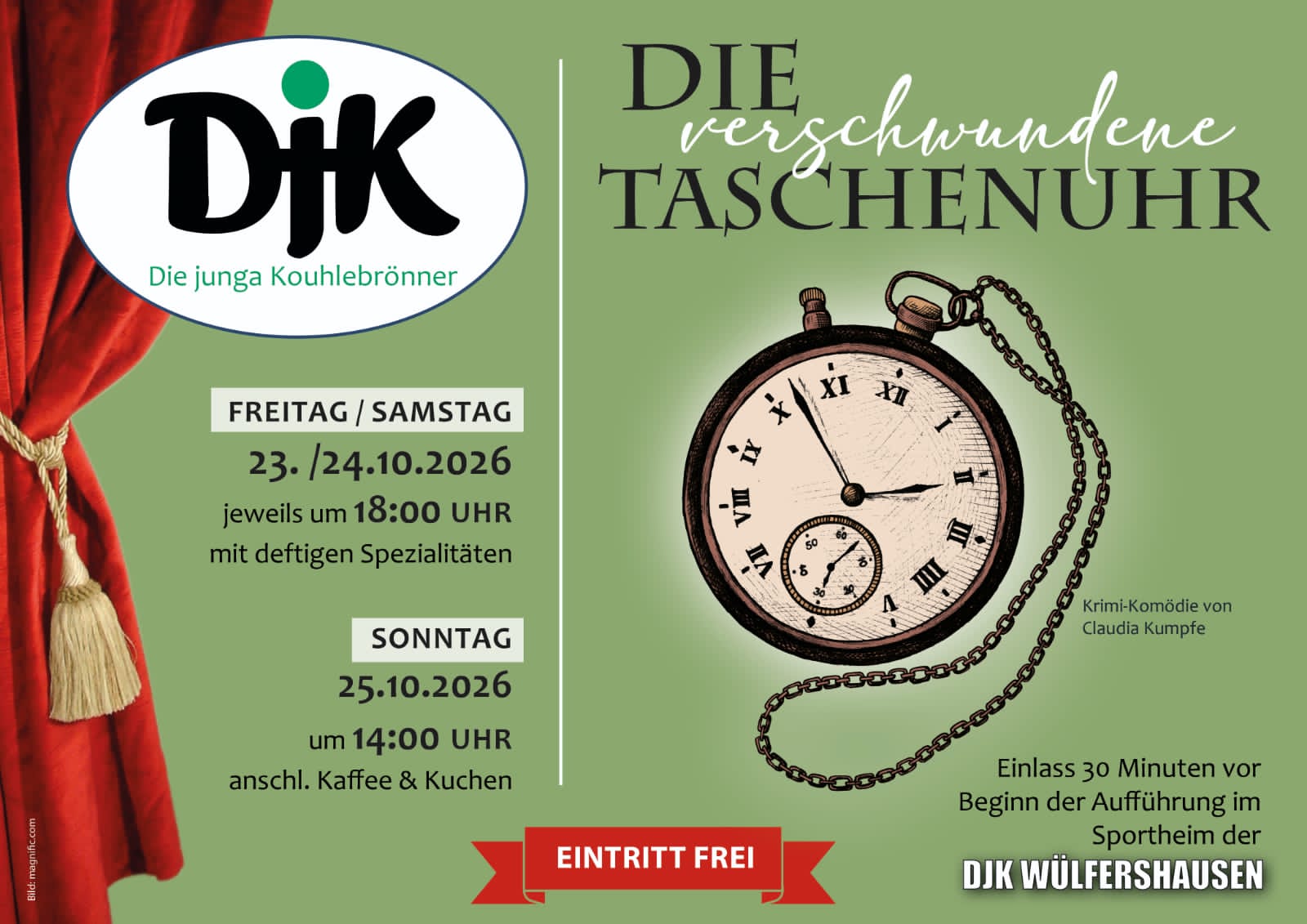 Jugend Theater 2026 Flyer